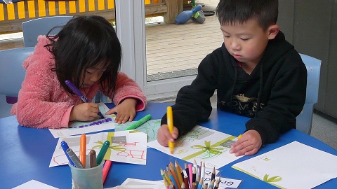 kids at a beachlands childcare